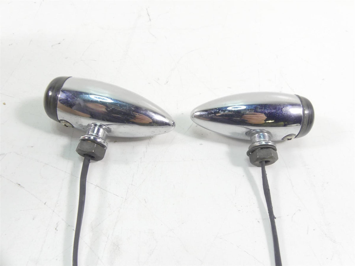 2008 Harley Softail FXSTB Night Train Rear Aftermarket Blinker Turn Signal Set {{ shop.shopifyCountryName }} - Mototech271