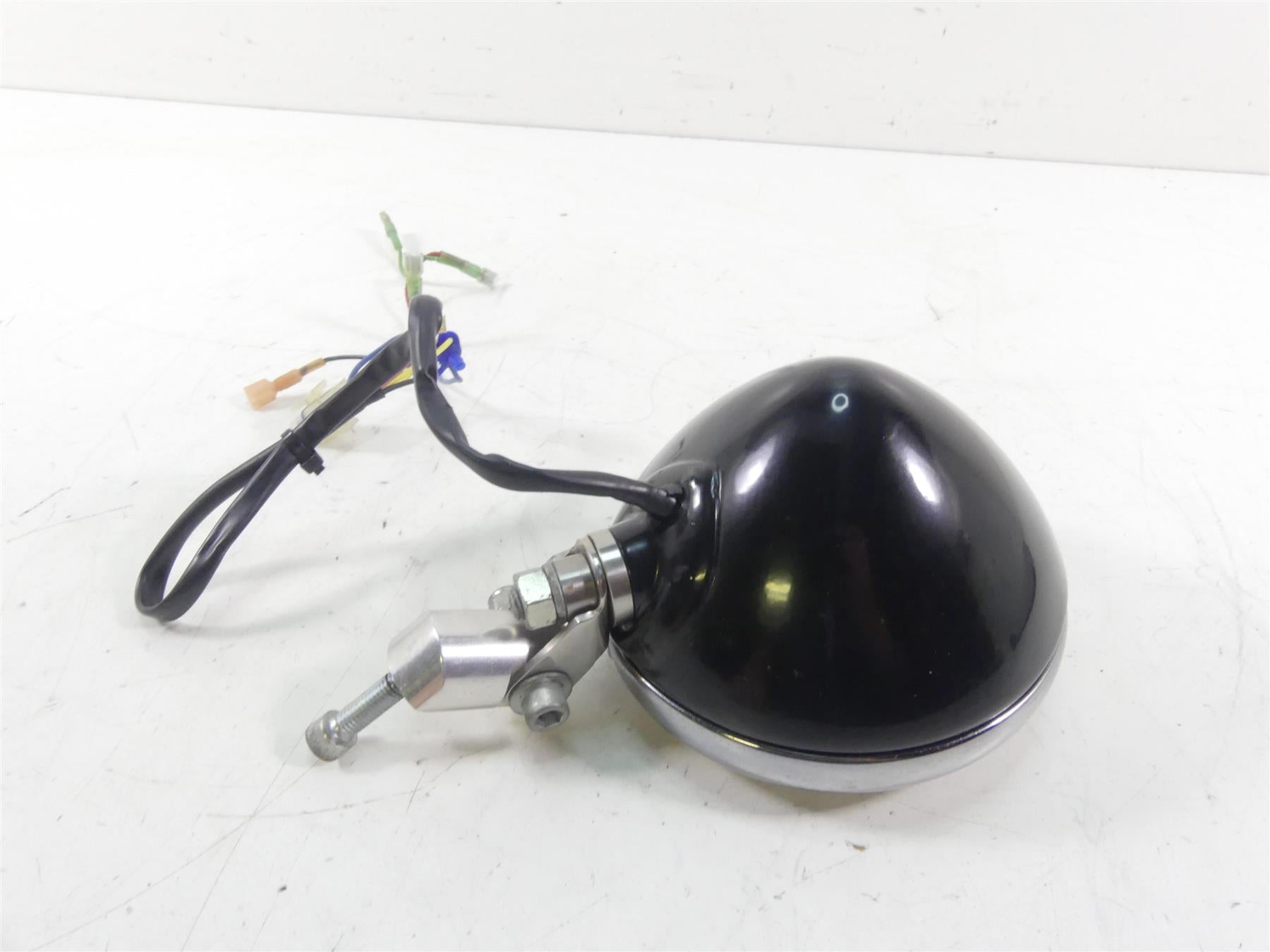 2001 Indian Centennial Scout Headlamp Bucket Head Lamp Light & Mount 66-091 {{ shop.shopifyCountryName }} - Mototech271