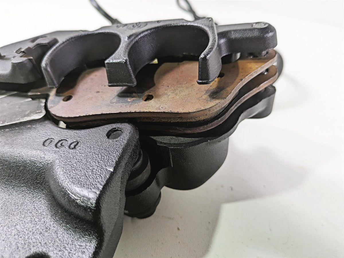 2008 Harley FLSTC Softail Heritage Rear Brake Caliper + Bracket & Line 40908-08 {{ shop.shopifyCountryName }} - Mototech271