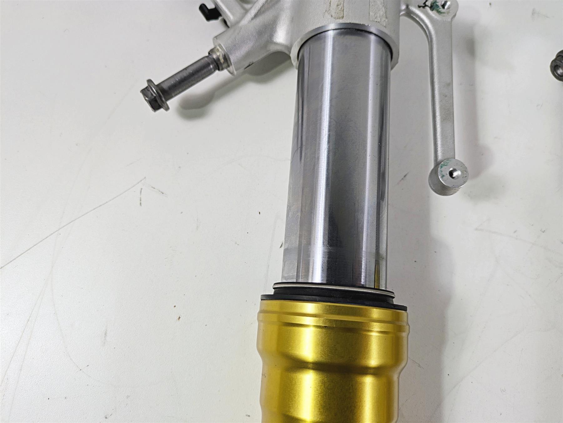 2016 BMW S1000RR K46 FDDC ESA Front Fork Leg Set - BENT 31428548865 31428548864 {{ shop.shopifyCountryName }} - Mototech271