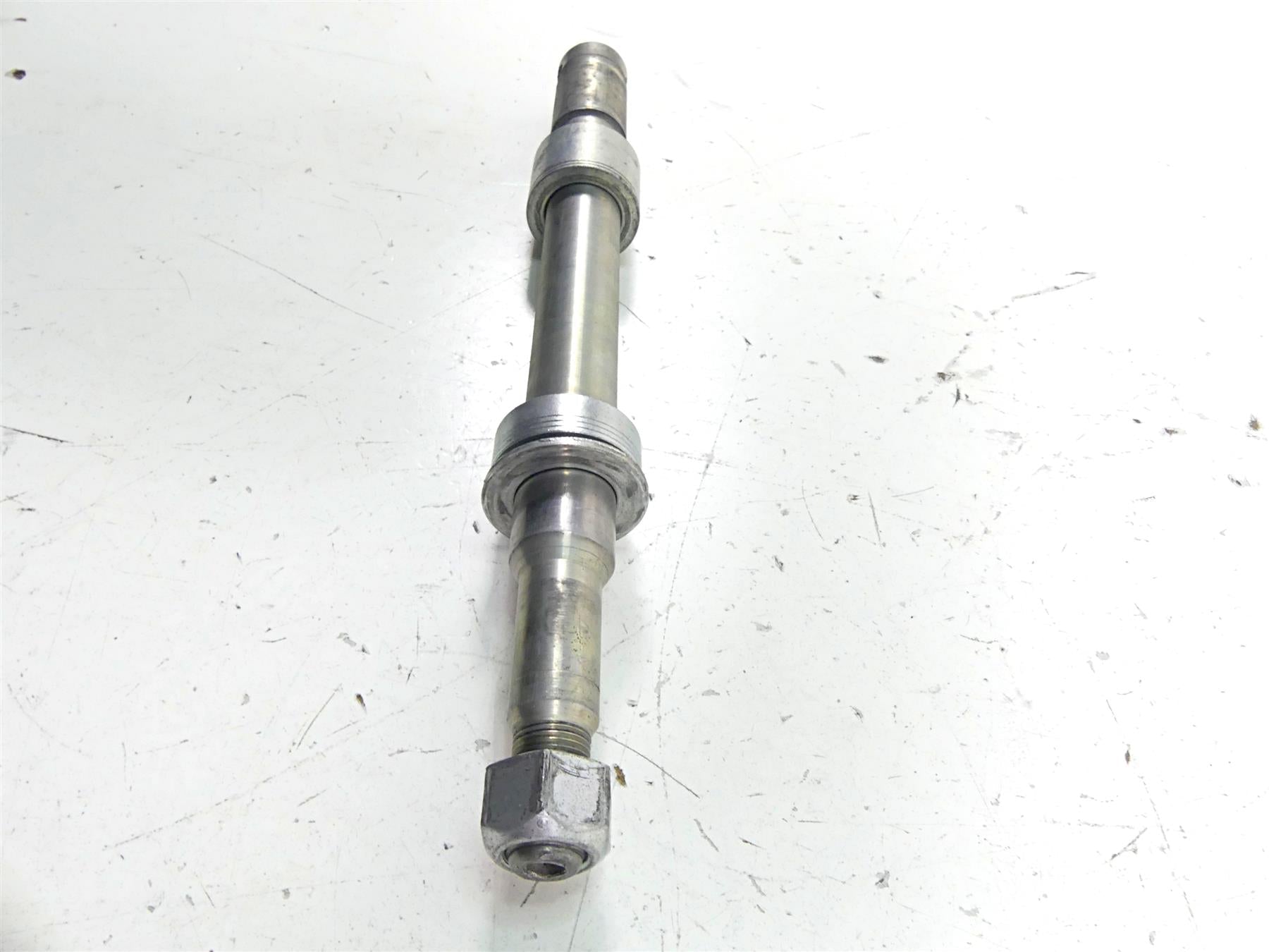 2011 Harley Softail FLSTF Fat Boy Front 25mm Wheel Spindle Axle 41545-07A {{ shop.shopifyCountryName }} - Mototech271