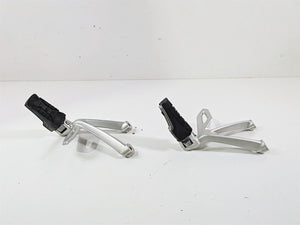 2015 BMW R1200 GS Adv K51 Rear Passenger Footpeg Set 46718526741 46718526742