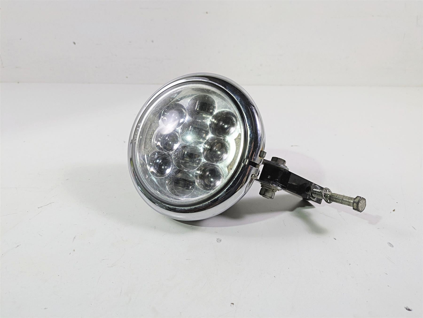 2010 Harley Dyna FXDB Street Bob Led Headlight Head Light & Mount 69356-06A