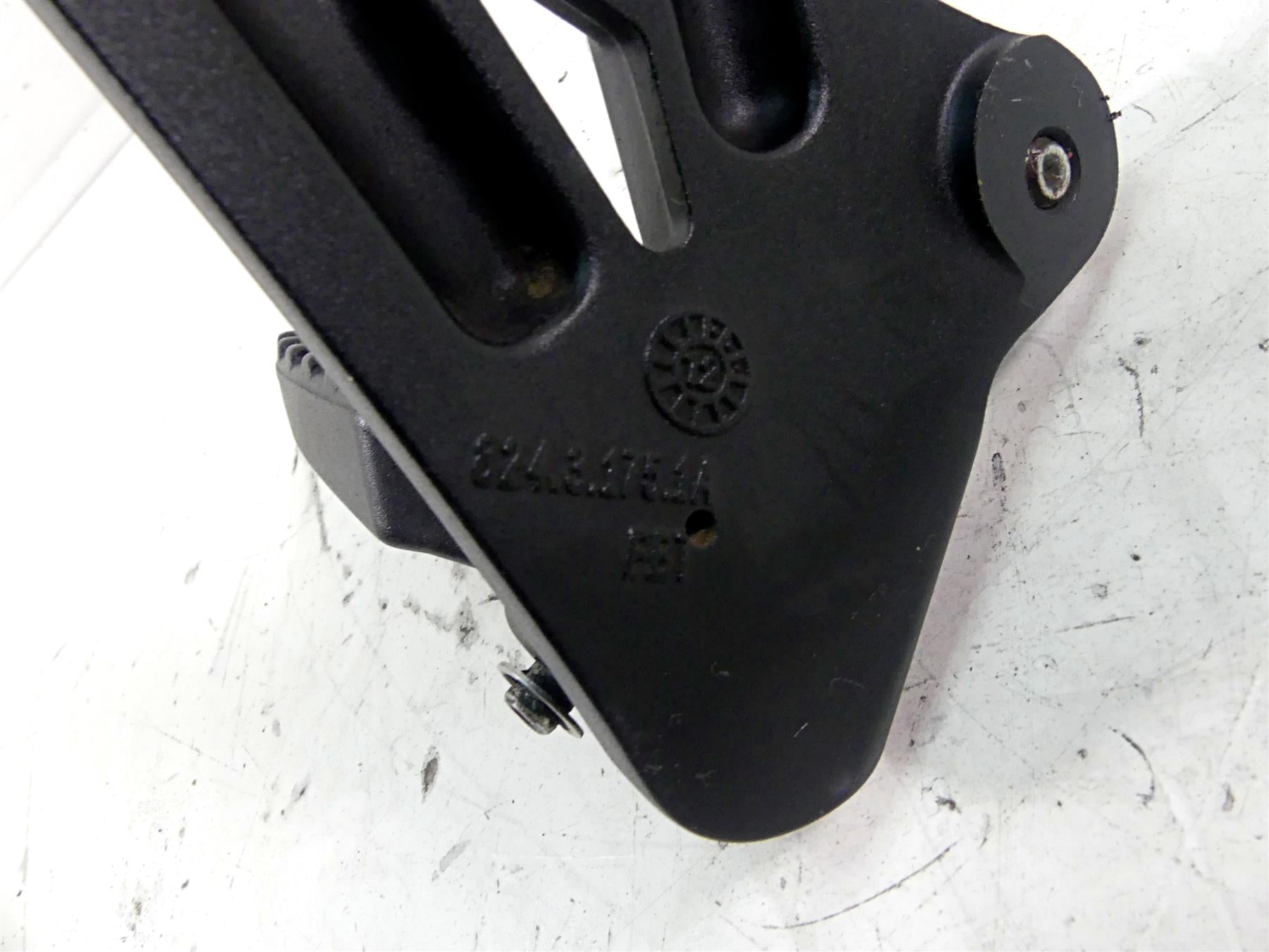 2013 Ducati Diavel Red Left Rider Footpeg Foot Peg Rest & Mount 82411751A {{ shop.shopifyCountryName }} - Mototech271