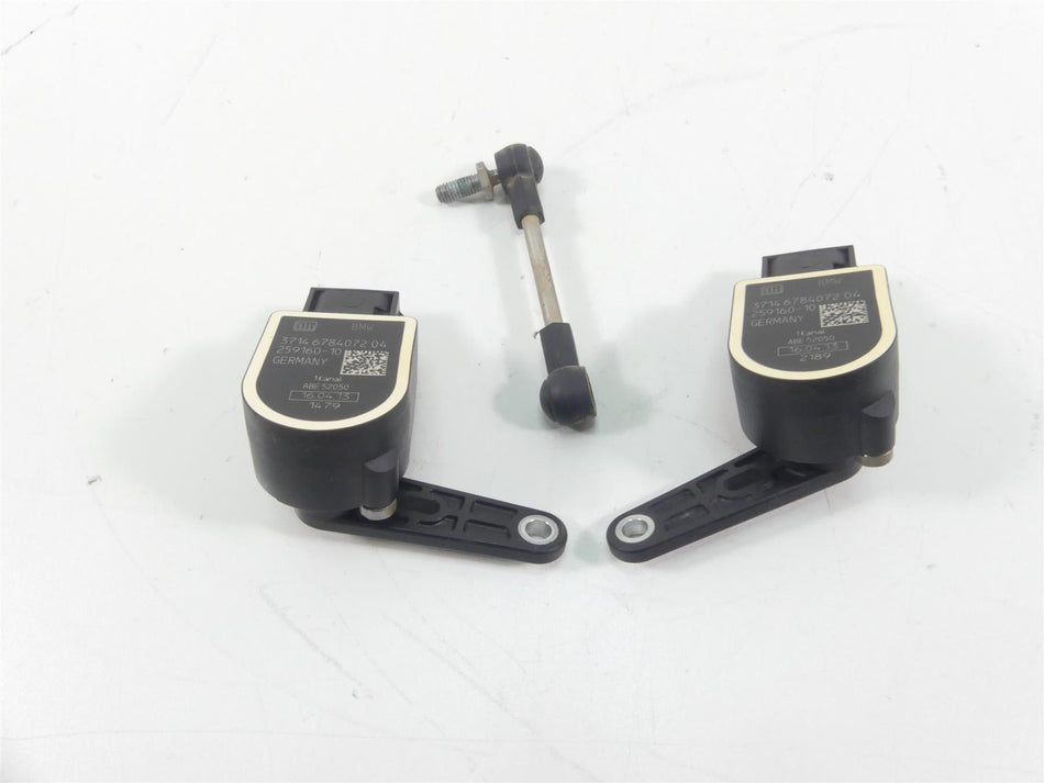 2013 BMW R1200GS GSW K50 Leveling Level Sensor Set 37146860843 37146870000 {{ shop.shopifyCountryName }} - Mototech271