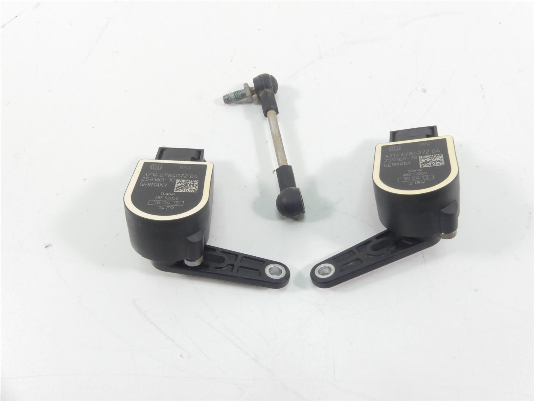 2013 BMW R1200GS GSW K50 Leveling Level Sensor Set 37146860843 37146870000 | Mototech271
