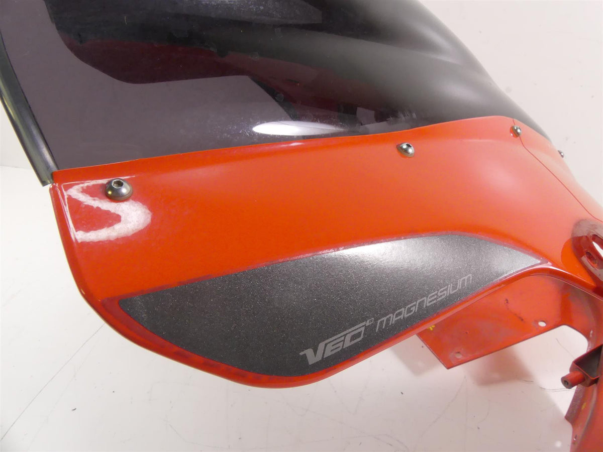 2004 Aprilia RSV 2 1000R Mille Front Headlight Nose Fairing Windshield 106404 {{ shop.shopifyCountryName }} - Mototech271