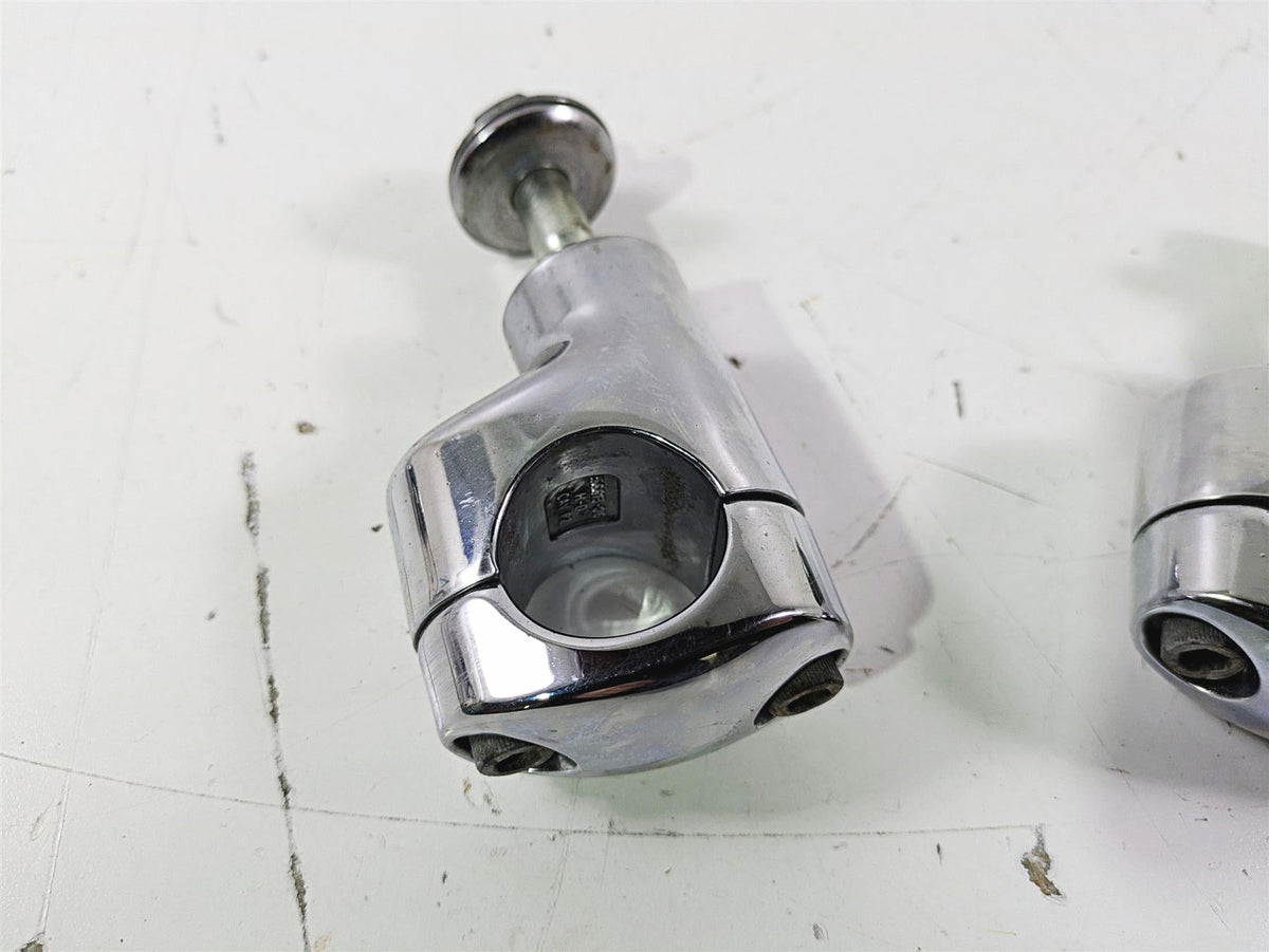 2007 Harley FXDWG Dyna Wide Glide Handlebar Riser Holder Clamp Mount 56613-06 {{ shop.shopifyCountryName }} - Mototech271