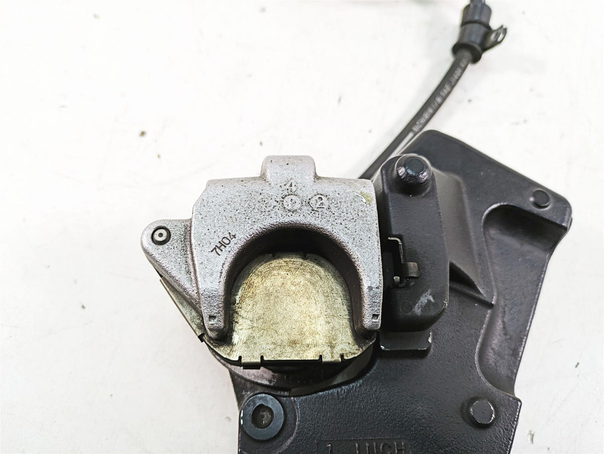 2007 Harley Sportster XL1200 C Rear Brake Caliper + Bracket & Line 42029-07 {{ shop.shopifyCountryName }} - Mototech271