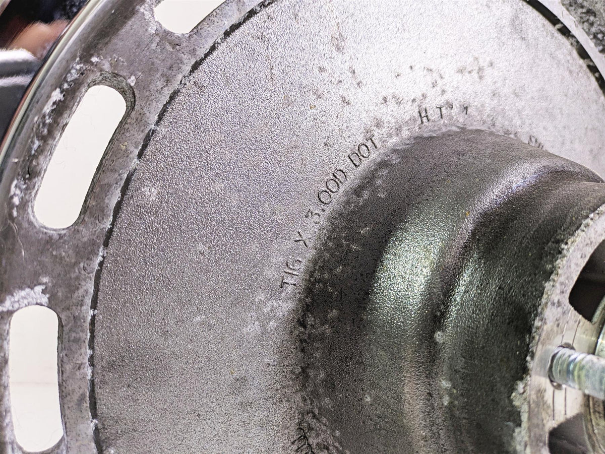 2007 Harley Sportster XL1200 C Straight 16x3 Rear Wheel Cast Rim -Read 41013-00A {{ shop.shopifyCountryName }} - Mototech271