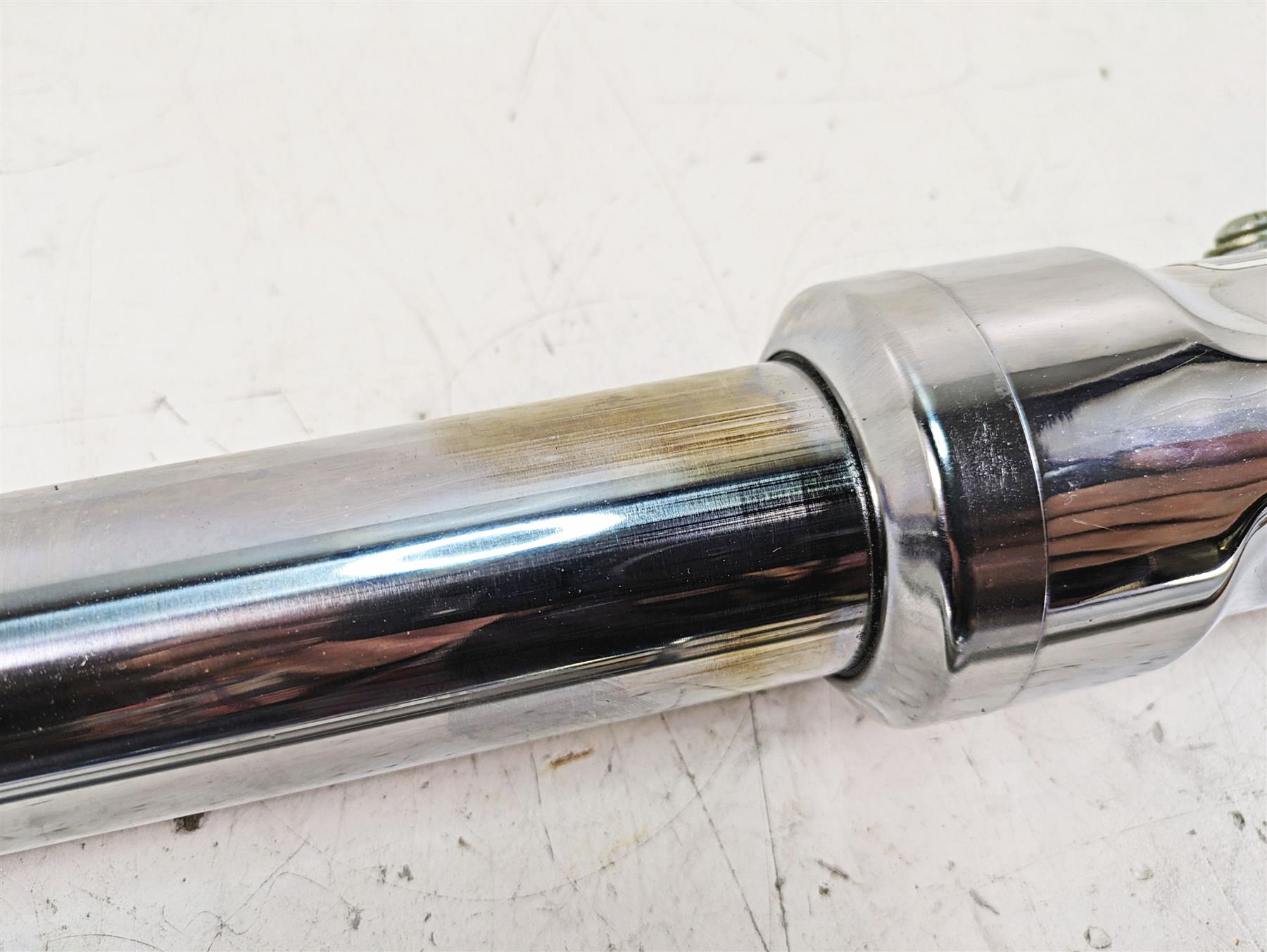 2009 Harley FXCWC Softail Rocker C Chrome Front Fork Leg Set - Read 46950-08 {{ shop.shopifyCountryName }} - Mototech271