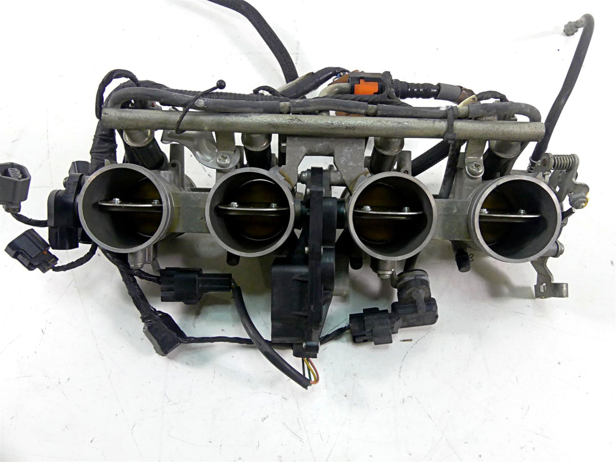 2010 Kawasaki ZX1400 ZX14 R Ninja Throttle Body & Wiring Set 16163-0108 {{ shop.shopifyCountryName }} - Mototech271