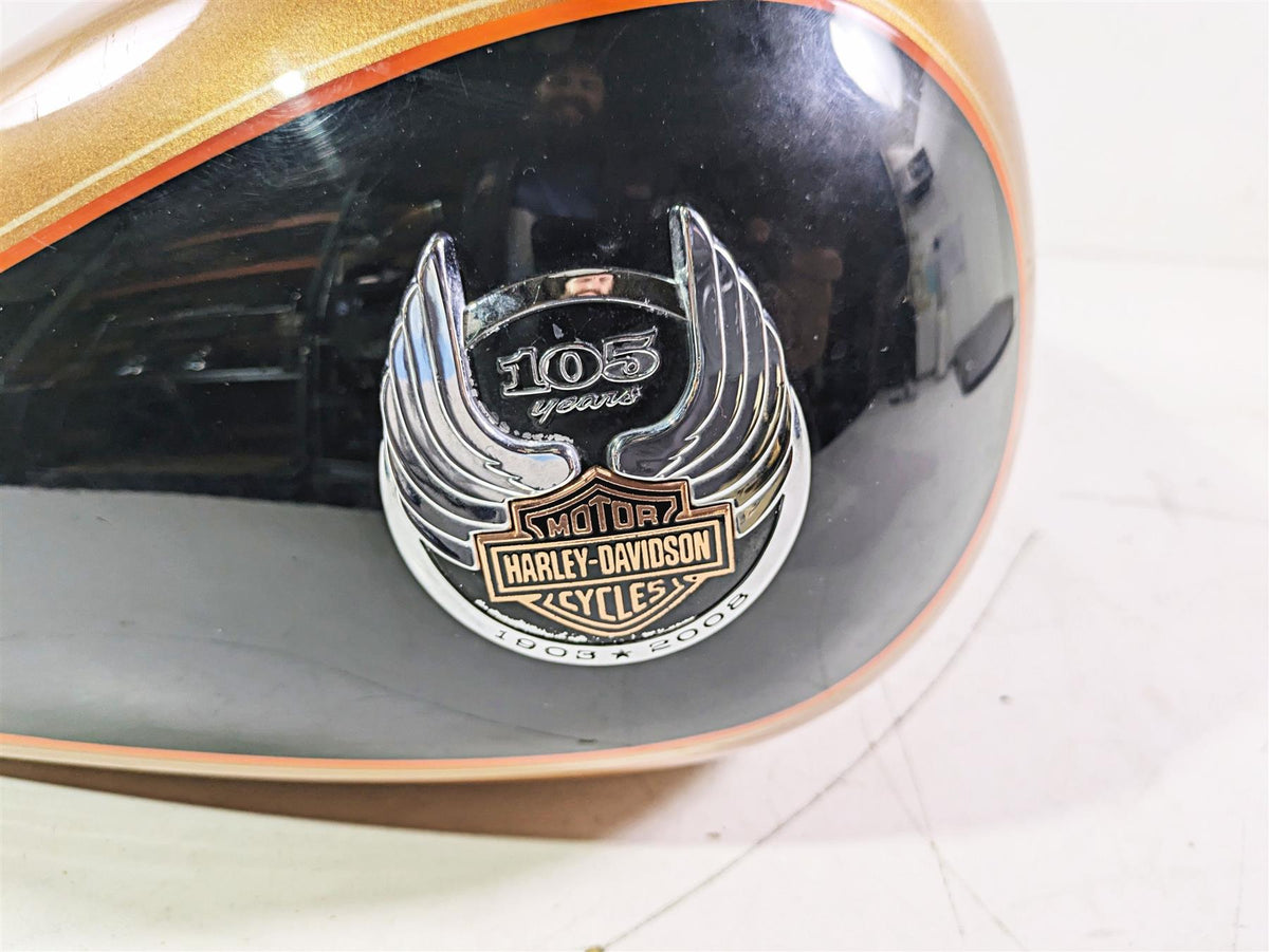 2008 Harley FLSTC 105TH Softail Heritage Fuel Gas Petrol Tank 5 Gallon 61000800 {{ shop.shopifyCountryName }} - Mototech271