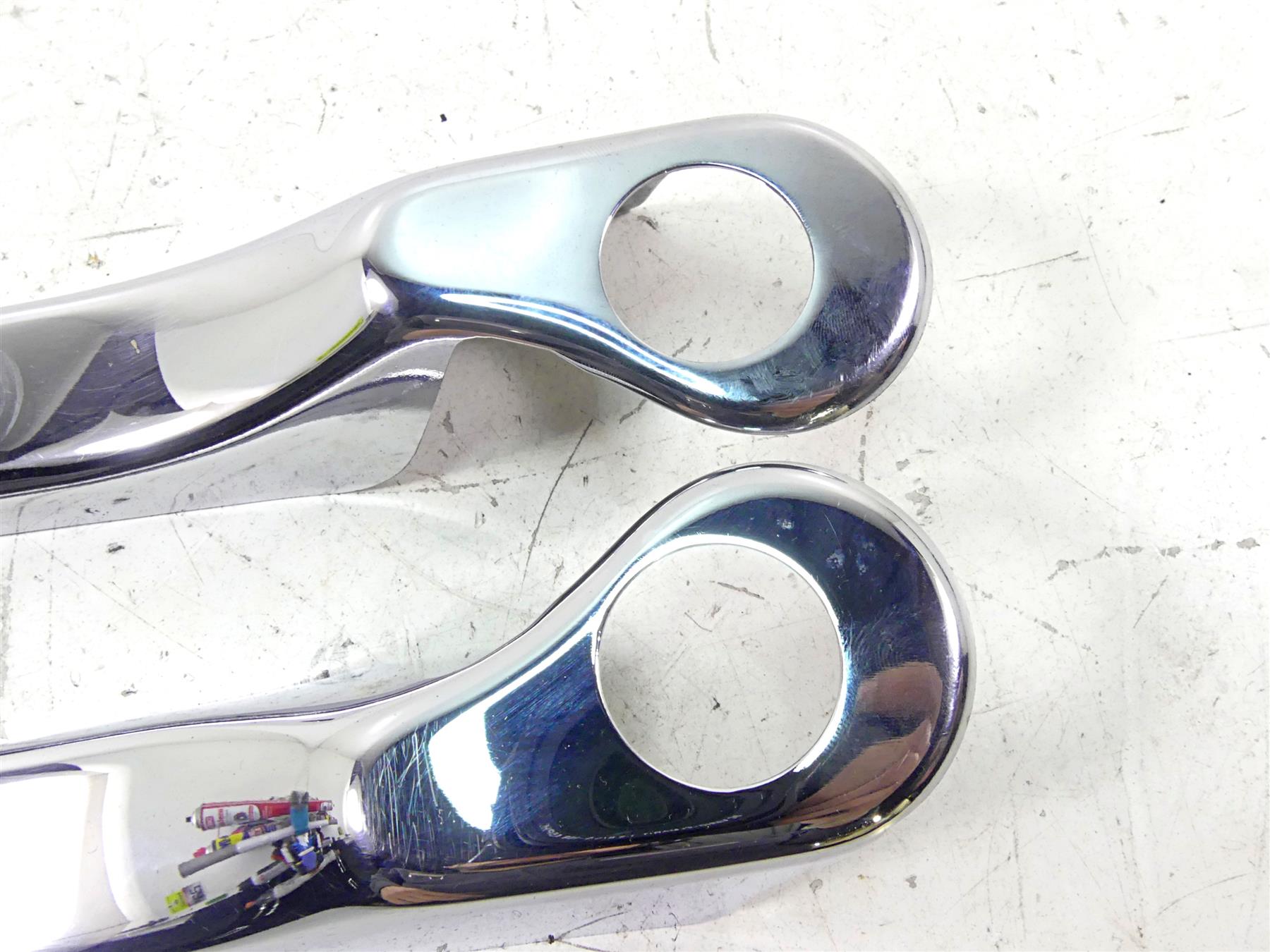 1997 Harley Sportster XL1200 C Nice Rear Chrome Fender Strut Cover Set 59897-94 {{ shop.shopifyCountryName }} - Mototech271