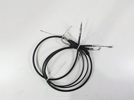 2011 Harley FXDC Dyna Super Glide 12" Extended Throttle Clutch Cable Set {{ shop.shopifyCountryName }} - Mototech271