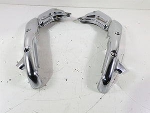 1998 Moto Guzzi California 1100 EV Rear Side Chrome Cover Fairing Set GU03467300 | Mototech271