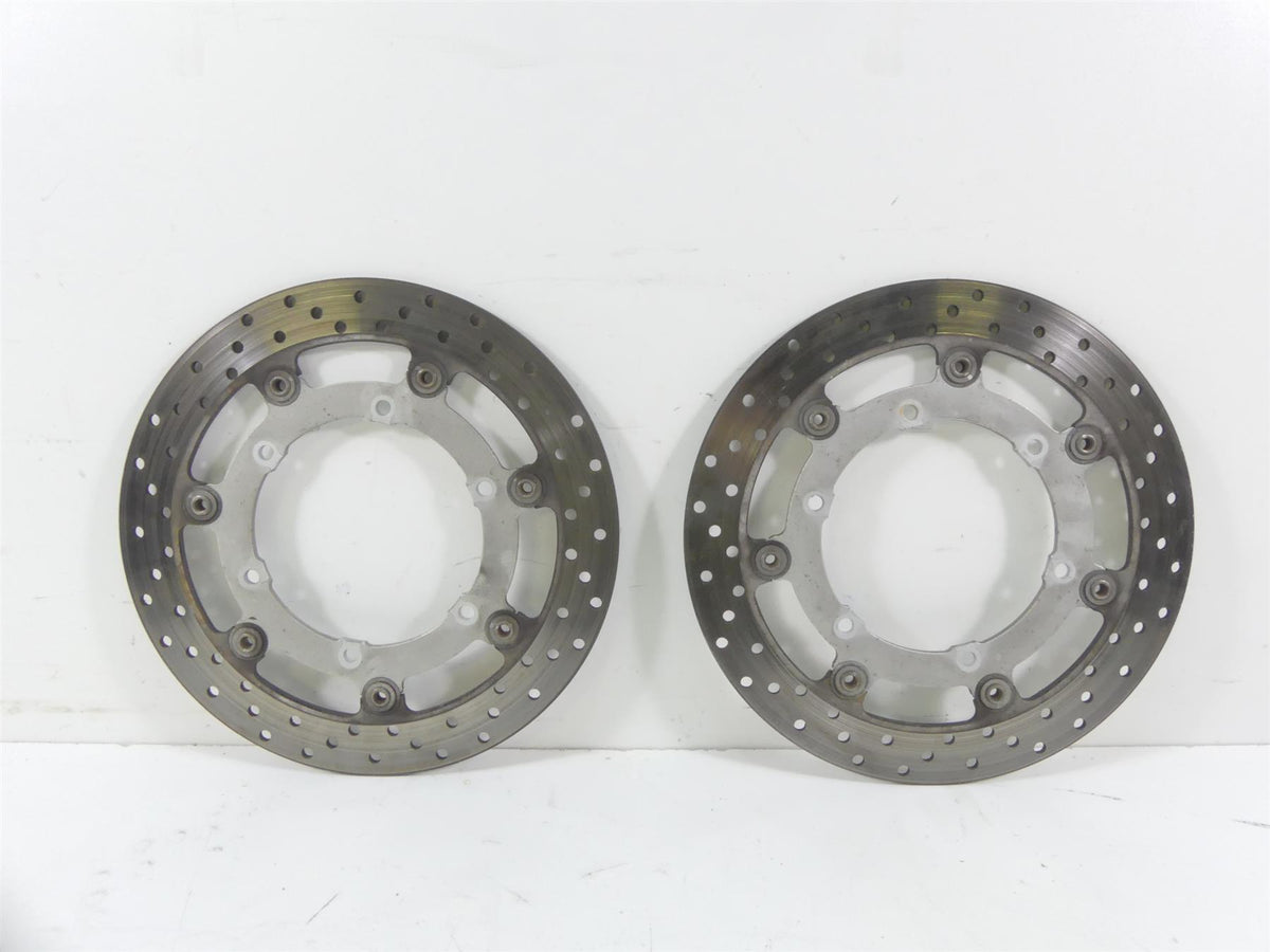 2007 Yamaha XVS1300 V-Star Front Brake Rotor Disc Set 3D8-2581T-00-00 {{ shop.shopifyCountryName }} - Mototech271