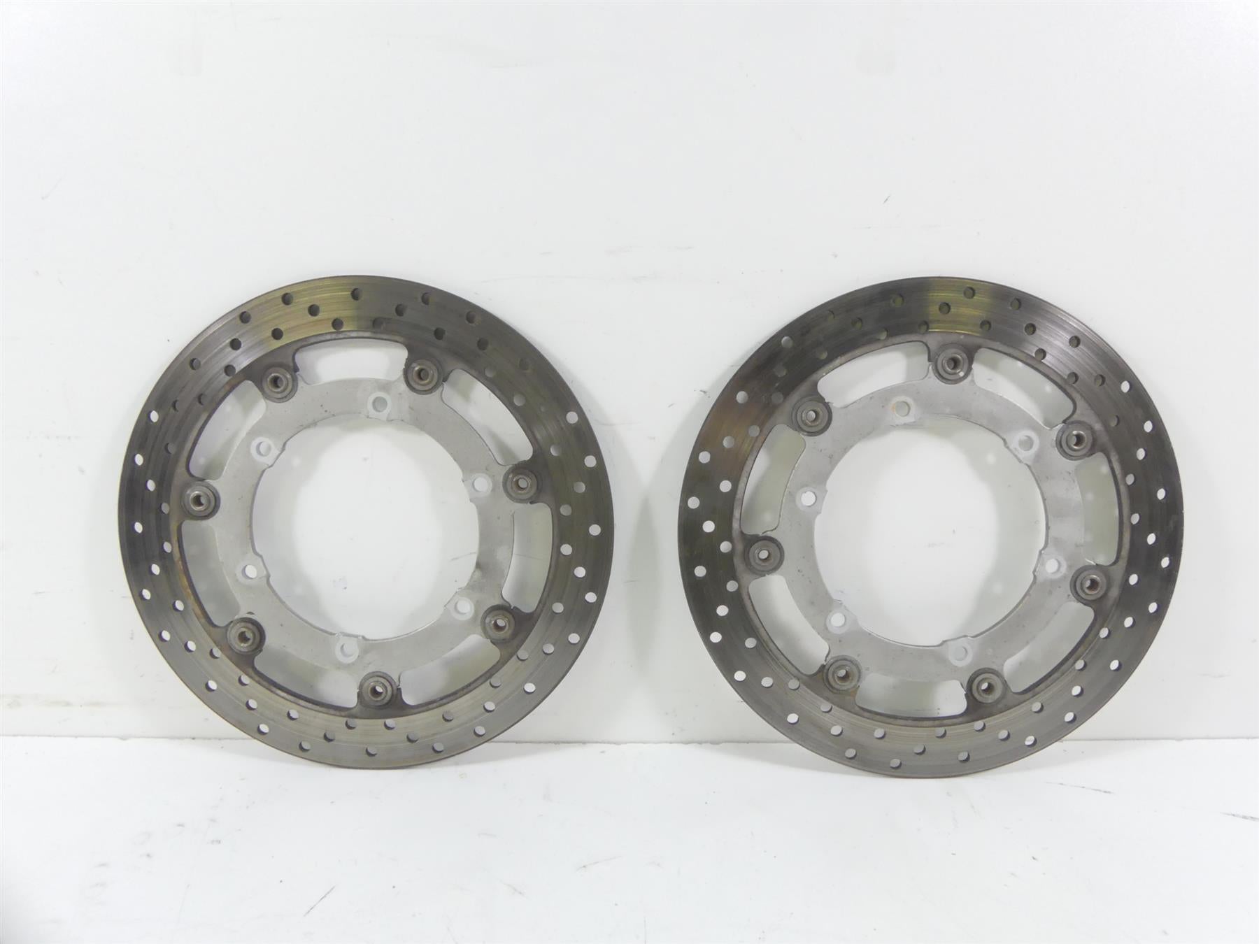 2007 Yamaha XVS1300 V-Star Front Brake Rotor Disc Set 3D8-2581T-00-00 {{ shop.shopifyCountryName }} - Mototech271