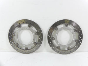 2007 Yamaha XVS1300 V-Star Front Brake Rotor Disc Set 3D8-2581T-00-00 | Mototech271
