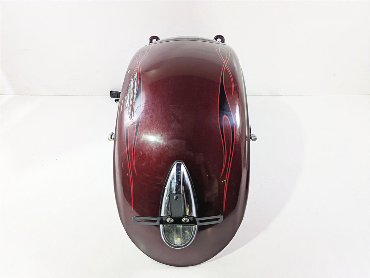2008 Harley FXCWC Softail Rocker Rear Fender Crimson Red - Read 60132-08 {{ shop.shopifyCountryName }} - Mototech271
