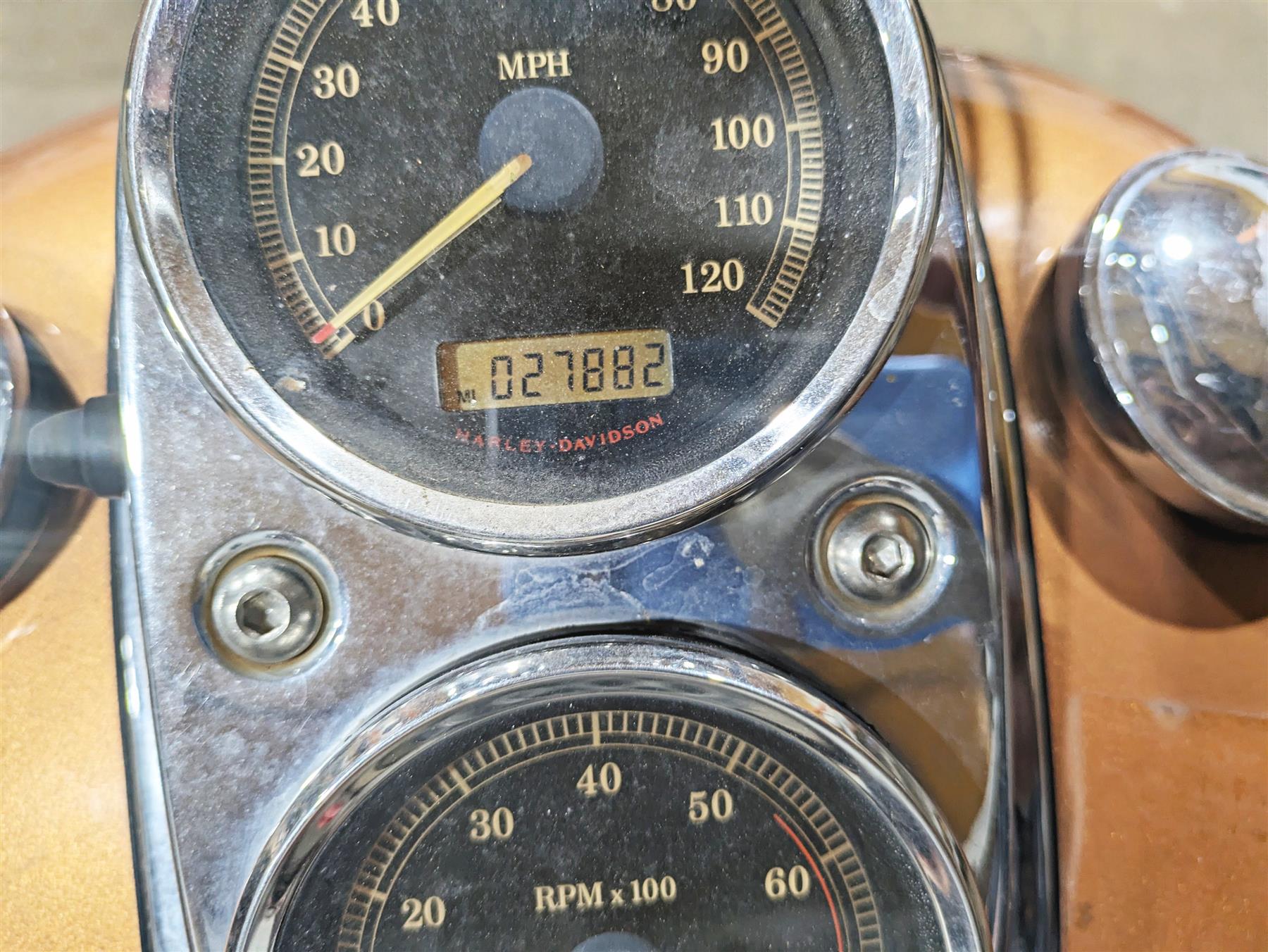 2008 Harley FXDL Dyna Low Rider 105TH Speedometer Gauge Instrument