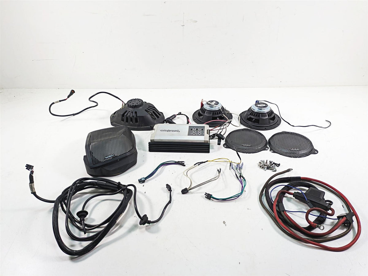 2014 Harley Touring FLHTK Electra Glide Rockford Fosgate Speaker Amp Set - Read {{ shop.shopifyCountryName }} - Mototech271