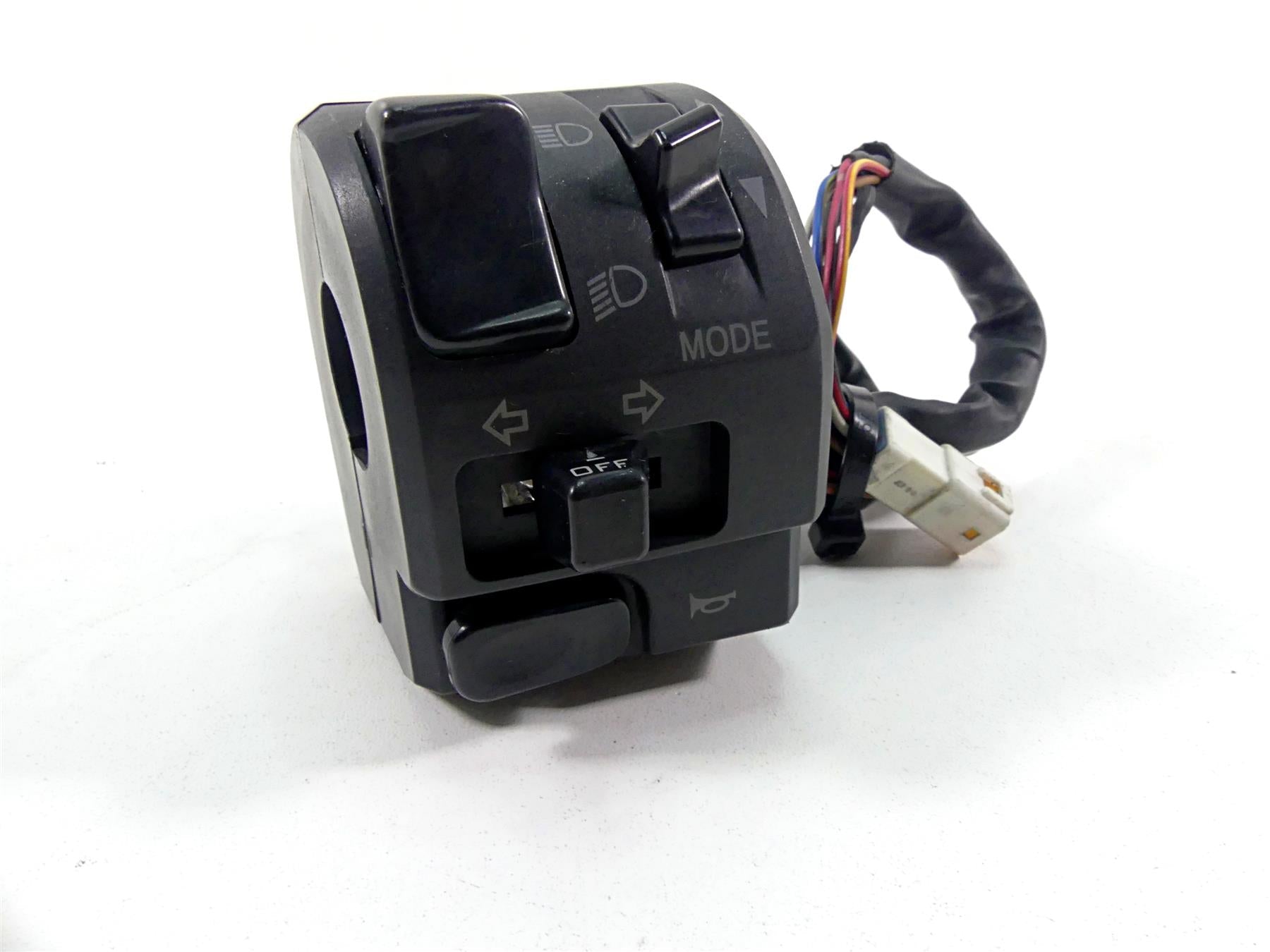 2012 Ducati Monster 1100 EVO Left Hand Light Blinker Control Switch 65110101A | Mototech271