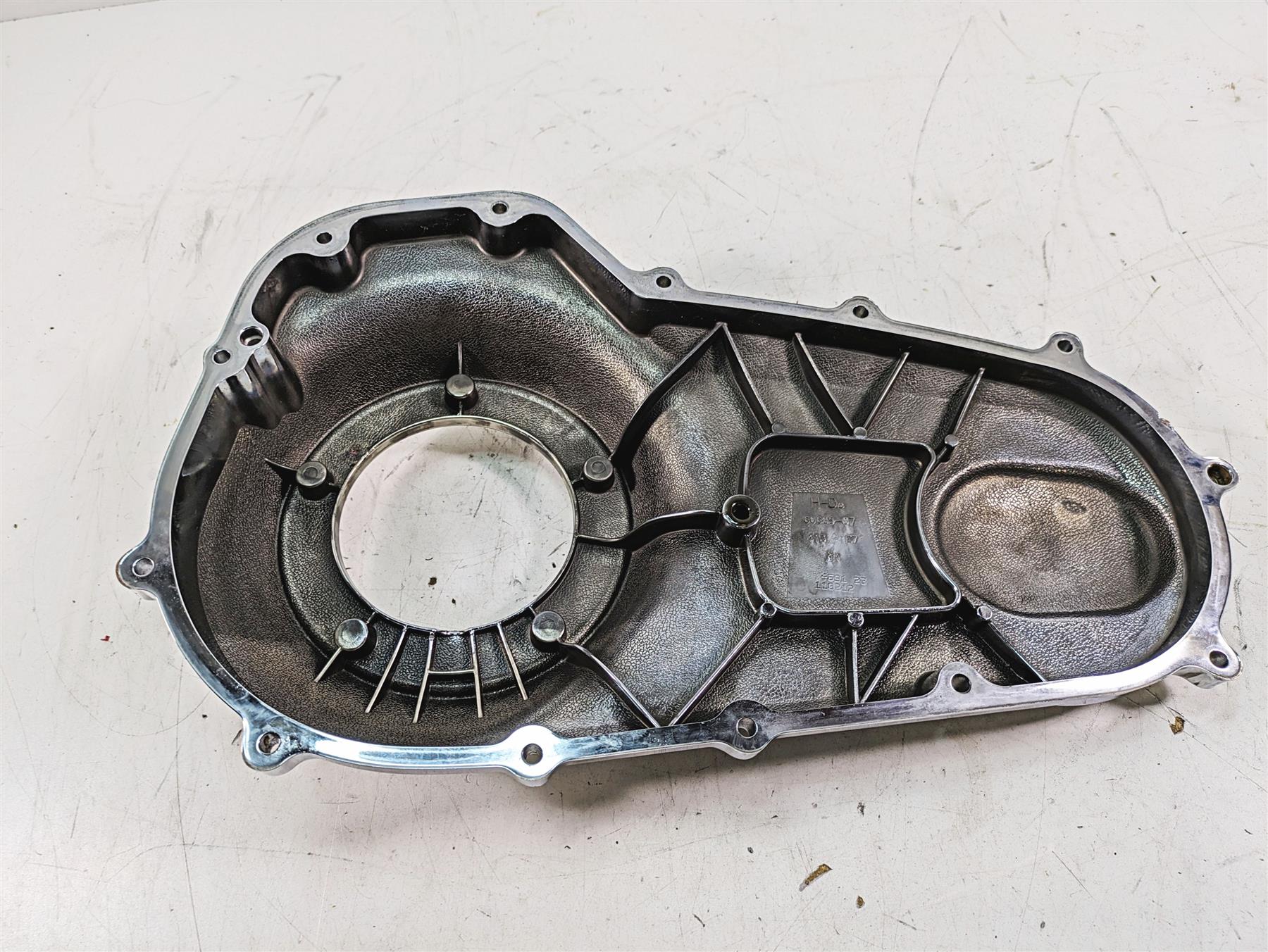 2013 Harley Touring FLHX Street Glide Outer Primary Clutch Cover -Read 60685-07 {{ shop.shopifyCountryName }} - Mototech271