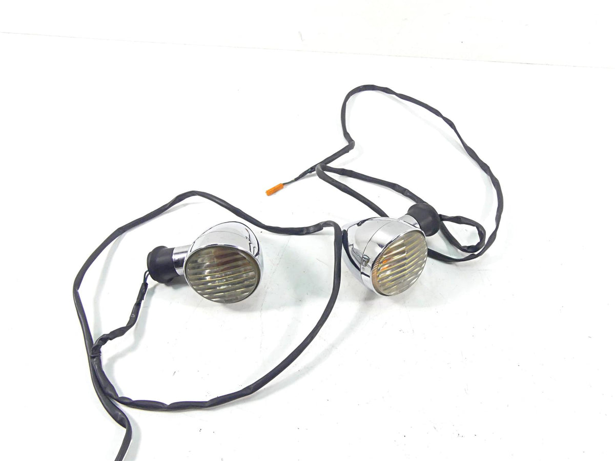 2007 Honda VTX1800 T2 Left Right Rear Turn Signal Blinker Set 33410-MCV-N11 {{ shop.shopifyCountryName }} - Mototech271