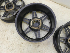 2020 Honda Talon S2X 1000X STI HD7 18x7 4/137 Matte Black Wheel Set 18HD717 | Mototech271