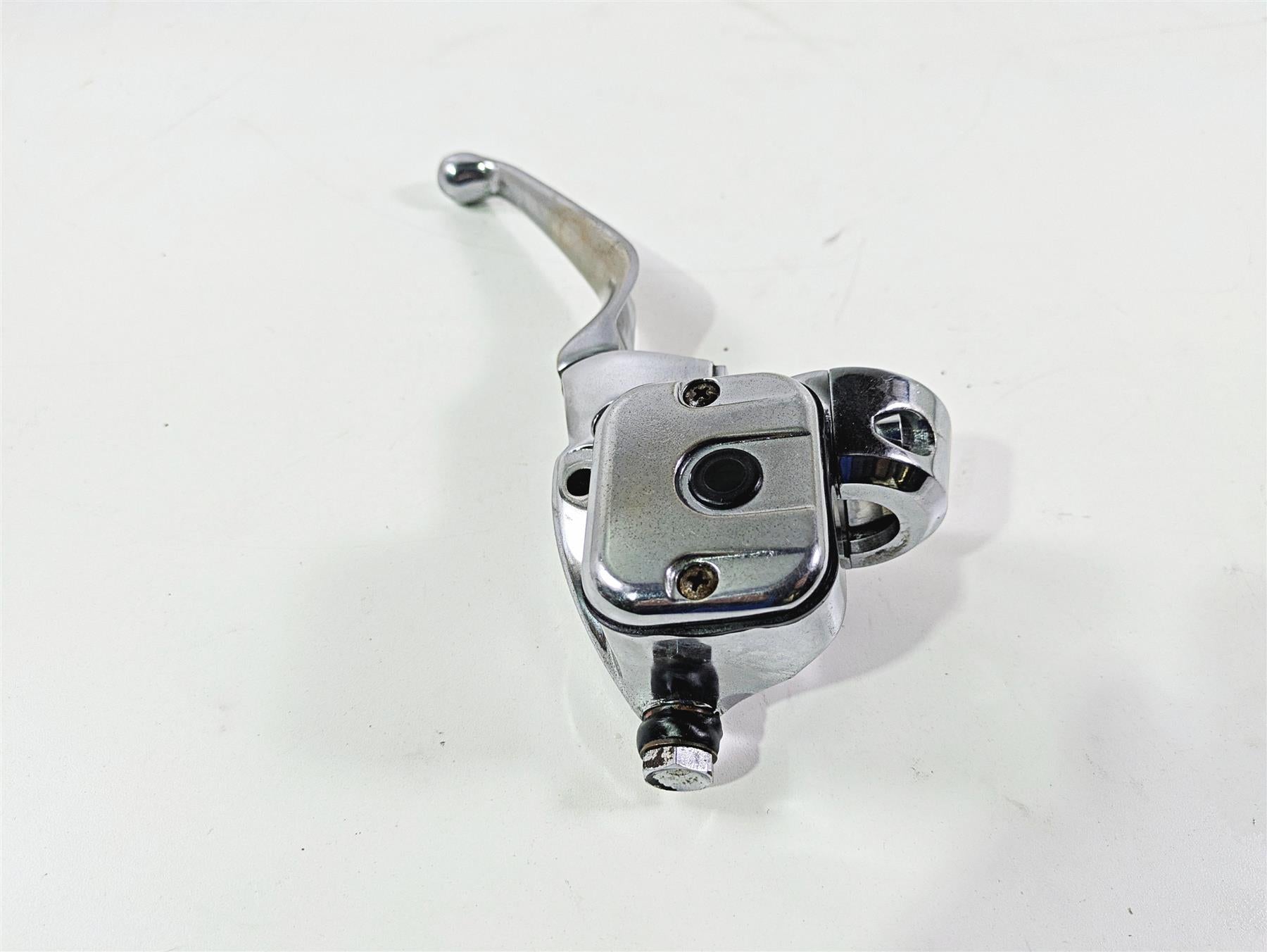 2002 Big Dog Pitbull Harley 1" Clamp Front Brake Master Cylinder Chrome 5/8 {{ shop.shopifyCountryName }} - Mototech271
