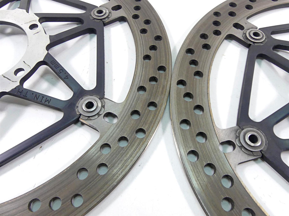 2012 Ducati Panigale 1199S Front Brake Rotor Disc Set 49240901A 49240891A {{ shop.shopifyCountryName }} - Mototech271