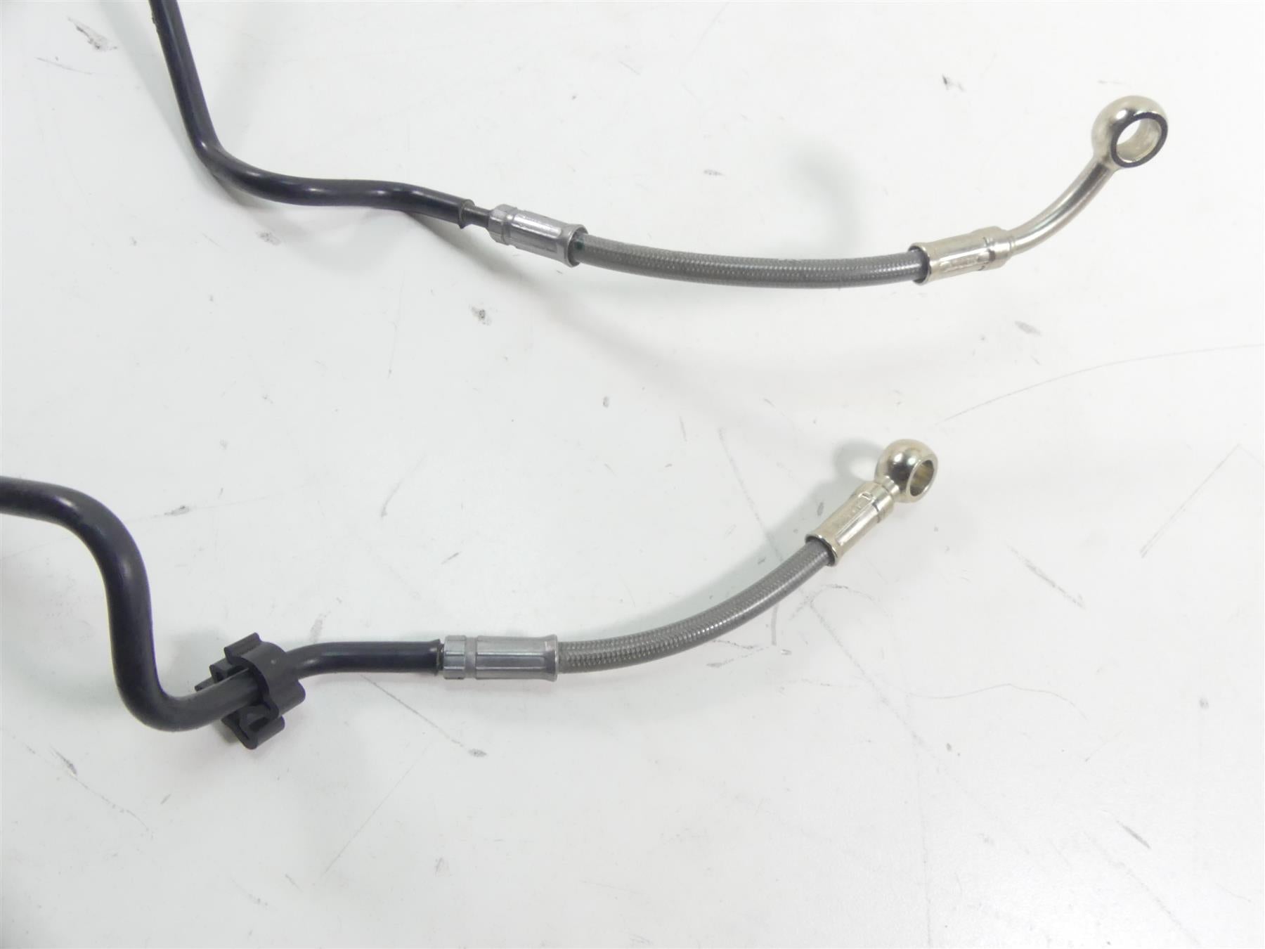 2018 Triumph Street Triple 765RS Rear Abs Brake Line Hose Set T2022816 T2022815 {{ shop.shopifyCountryName }} - Mototech271