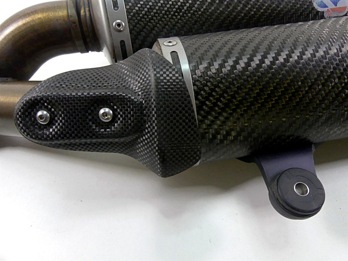 2012 Ducati Monster 1100 EVO Termignoni Slip On Exhaust Muffler Pipe 96458811B {{ shop.shopifyCountryName }} - Mototech271