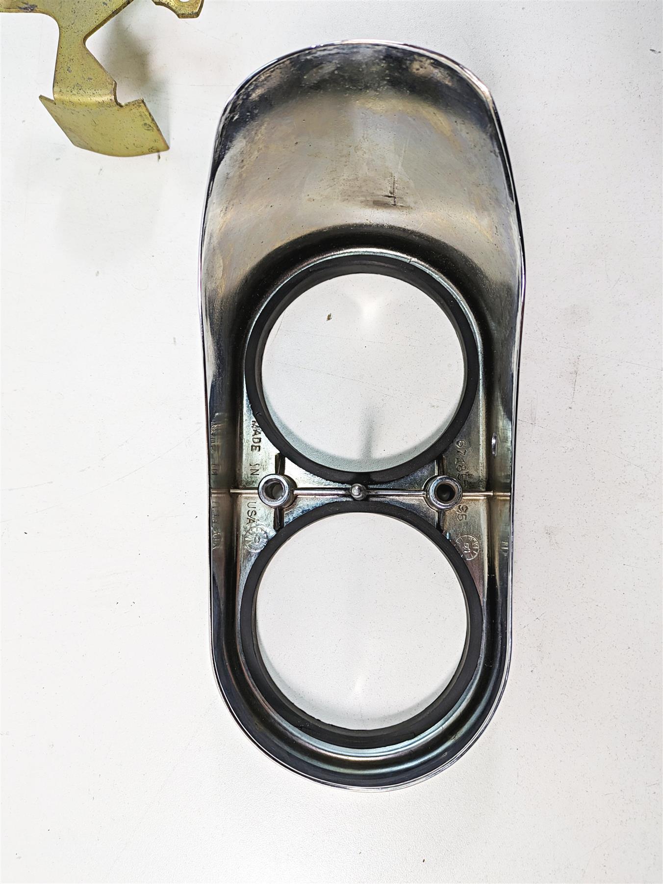 2000 Harley Dyna FXDL Low Rider Chrome Gauges Speedo Tacho Housing 67185-95 {{ shop.shopifyCountryName }} - Mototech271