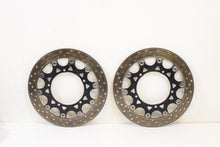 Load image into Gallery viewer, 2006 Yamaha YZFR1 YZF R1 Front Brake Disc Rotor SET 5VY-2581T
