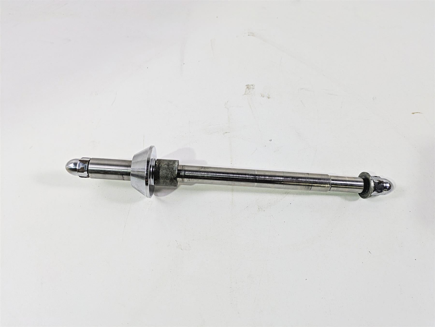 2004 Harley Softail FXSTDI Deuce Front Axle Wheel Spindle 3/4