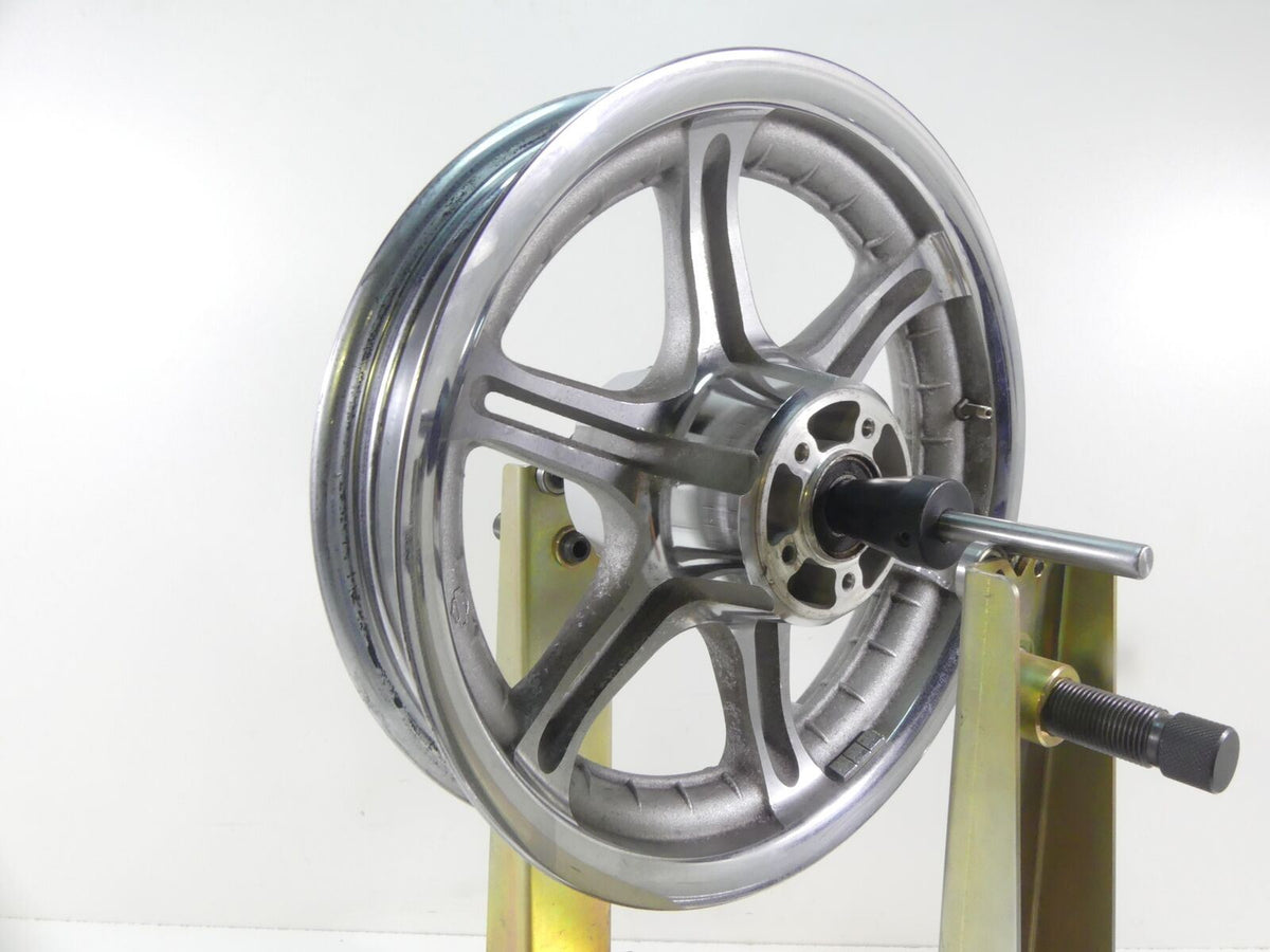 2006 Harley Touring FLHTCU SE CVO Straight Front Wheel Rim 16x3 43920-02 {{ shop.shopifyCountryName }} - Mototech271