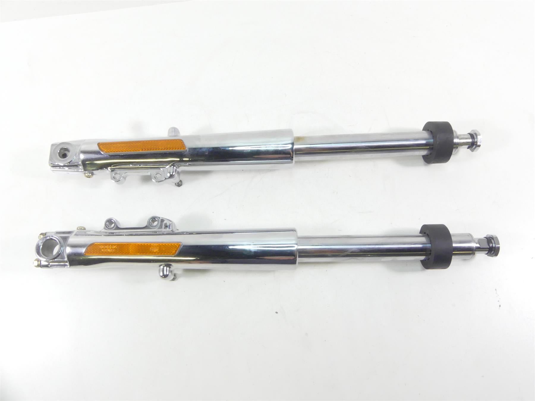 2004 Harley FLHTC SE CVO Electra Glide Front 41mm Chrome Forks 45500168 {{ shop.shopifyCountryName }} - Mototech271