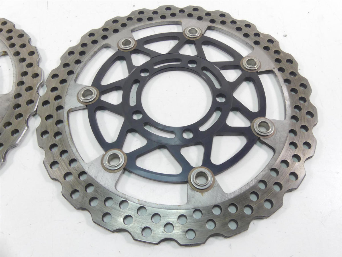 2013 Kawasaki ZX636 ZX6R Ninja Front Brake Disc Rotor Set 41080-0590-5C {{ shop.shopifyCountryName }} - Mototech271
