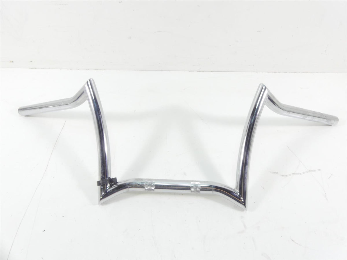 2003 Honda VTX1800R Aftermarket Handlebar Handle Z-Bar Chrome Steering {{ shop.shopifyCountryName }} - Mototech271