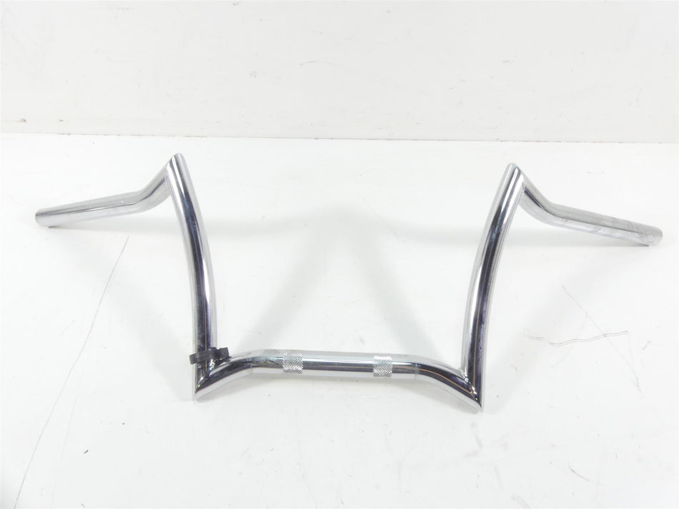 2003 Honda VTX1800R Aftermarket Handlebar Handle Z-Bar Chrome Steering {{ shop.shopifyCountryName }} - Mototech271