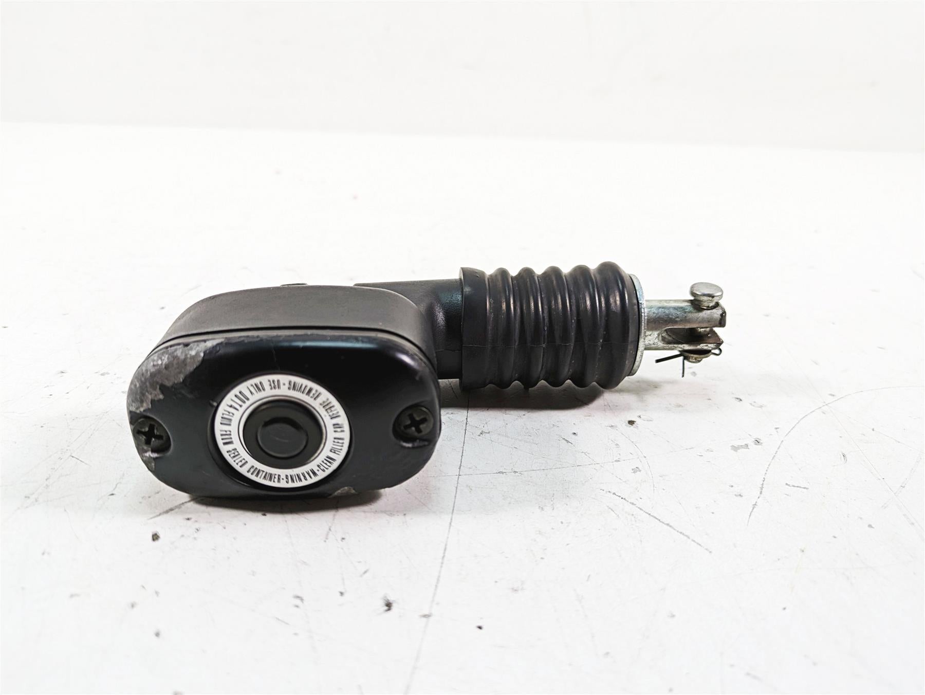 2009 Harley FXCWC Softail Rocker C Rear Brake Master Cylinder 41767-05E {{ shop.shopifyCountryName }} - Mototech271