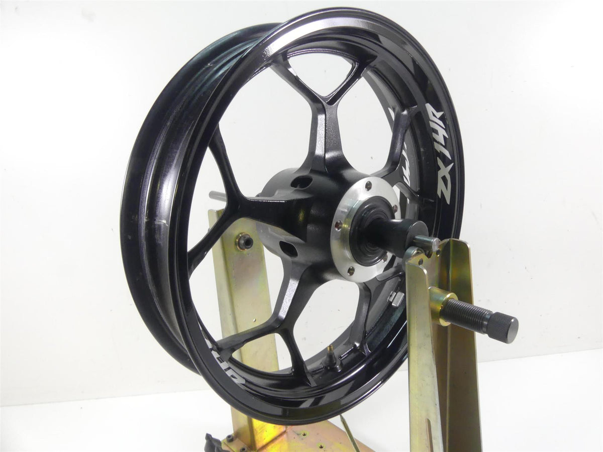 2012 Kawasaki ZX1400 ZX14R Ninja Front 17x3.5 Wheel Rim -Read 41073-0573-18F {{ shop.shopifyCountryName }} - Mototech271