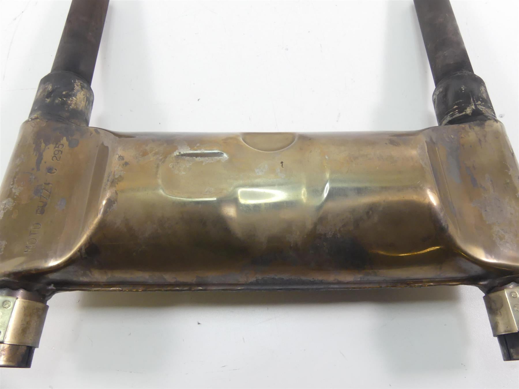 2001 Moto Guzzi California Sp 1100 Oem Exhaust Center Chamber Pipe GU03123900 {{ shop.shopifyCountryName }} - Mototech271