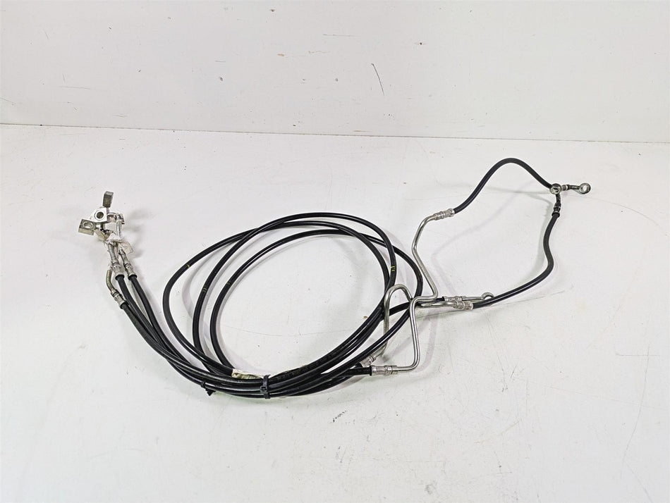 2015 Harley Touring FLHTKL Electra Glide Front Abs Brake Line Hose Set 41800544 {{ shop.shopifyCountryName }} - Mototech271
