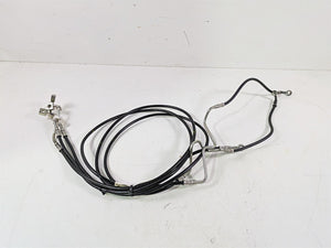 2015 Harley Touring FLHTKL Electra Glide Front Abs Brake Line Hose Set 41800544