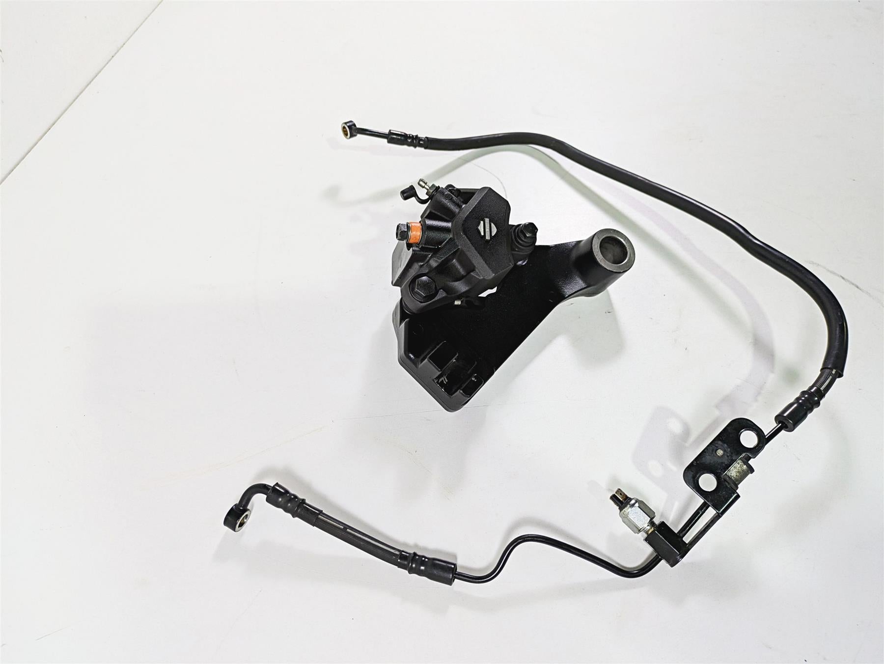 2009 Harley XR1200 Sportster Rear Brake Caliper + Lines 42948-08 {{ shop.shopifyCountryName }} - Mototech271