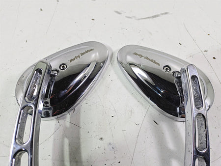 2007 Harley Touring FLHTCU SE CVO E-Glide Chrome Mirror Set - Pits 91951-07 {{ shop.shopifyCountryName }} - Mototech271