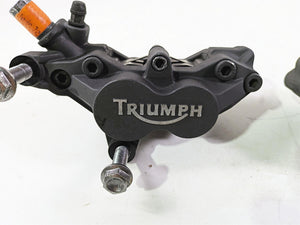 2013 Triumph Tiger 1215 Explorer Front Brake Caliper Abs Set T2020955 T2020965